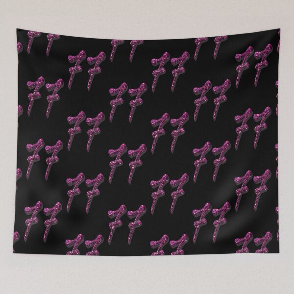 Item preview, Number 77 in purple pink glitter designed and sold by GlamourChick.