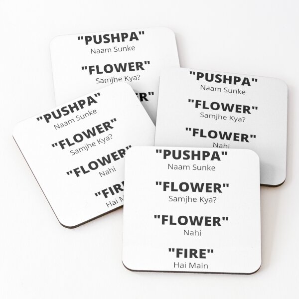 Item preview, Pushpa movie dialogue   designed and sold by PunjabSts.