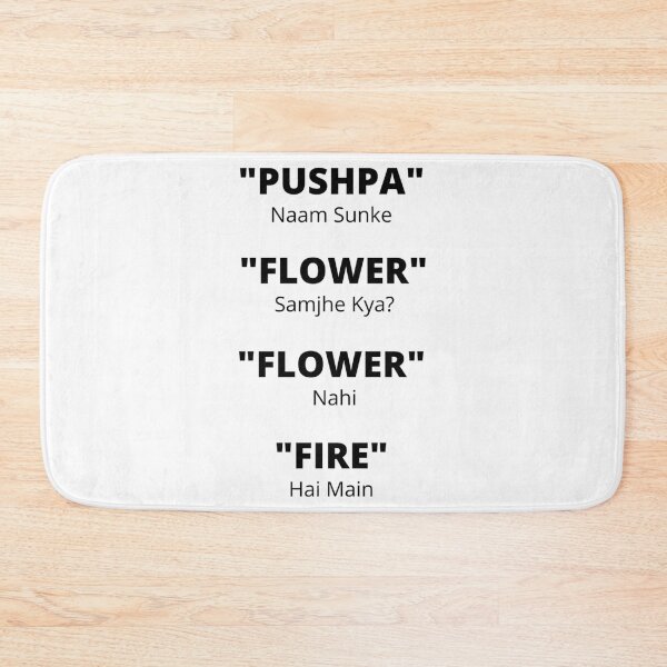 Item preview, Pushpa movie dialogue   designed and sold by PunjabSts.