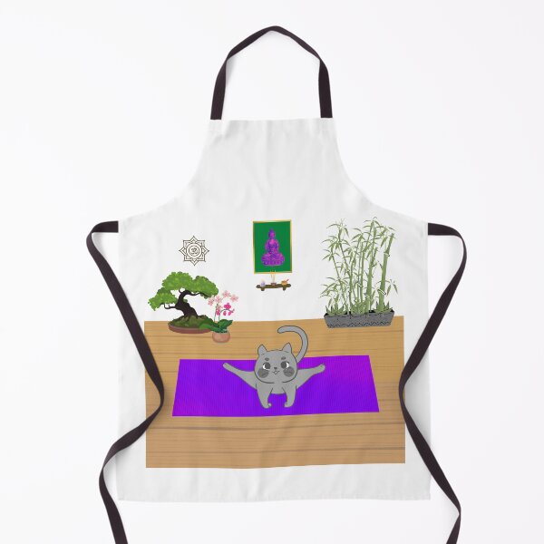 Item preview, Grey Cat Yoga Studio designed and sold by WhimsyMarie.