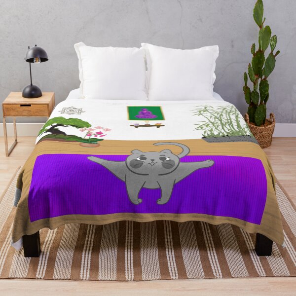 Item preview, Grey Cat Yoga Studio designed and sold by WhimsyMarie.