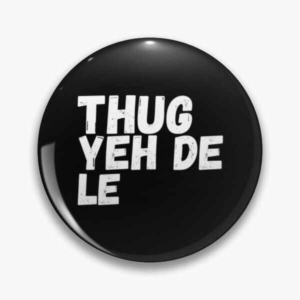 Item preview, Pushpa movie quote thug yeh de le  designed and sold by PunjabSts.