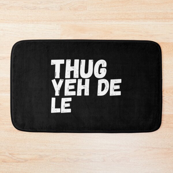 Item preview, Pushpa movie quote thug yeh de le  designed and sold by PunjabSts.