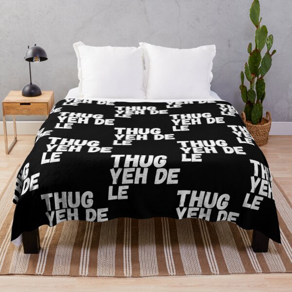 Item preview, Pushpa movie quote thug yeh de le  designed and sold by PunjabSts.