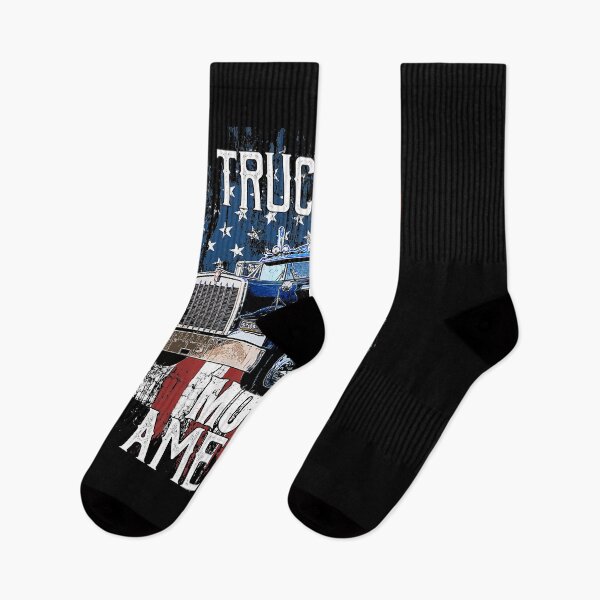 Item preview, Trucker American Flag Truck Driver Shirt Truck Driver Gift  designed and sold by osborange.