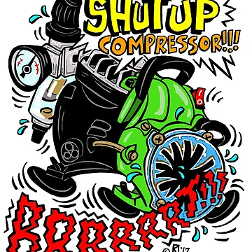 Artwork thumbnail, "Shut Up Compressor!" - Color by DoogsModels
