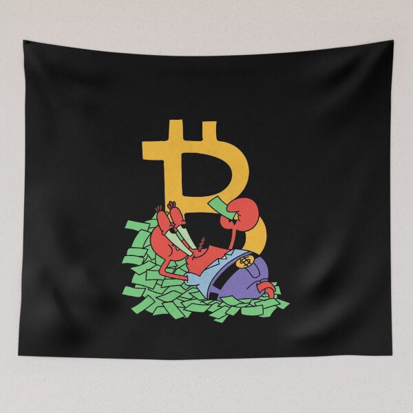 Item preview, bit coin money hype designed and sold by FRZVII.