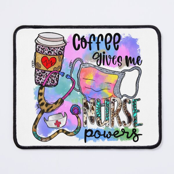 Item preview, Coffee Gives Me Nurse Powers designed and sold by dalypdesign.