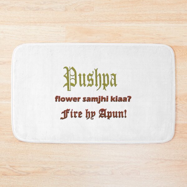 Item preview, Pushpa Nam Sun k Flower, Allu Arjun   designed and sold by PunjabSts.