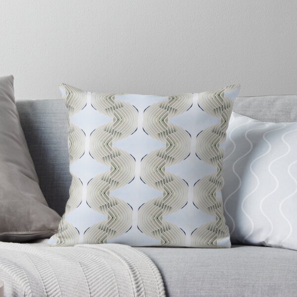 Item preview, Geometric Vibes - Beige and Sky Blue CP22046 designed and sold by Carina Parry Studios.