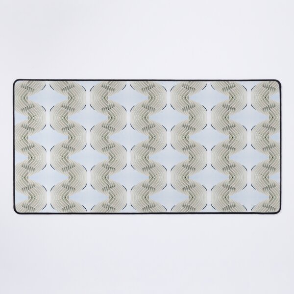 Item preview, Geometric Vibes - Beige and Sky Blue CP22046 designed and sold by Carina Parry Studios.