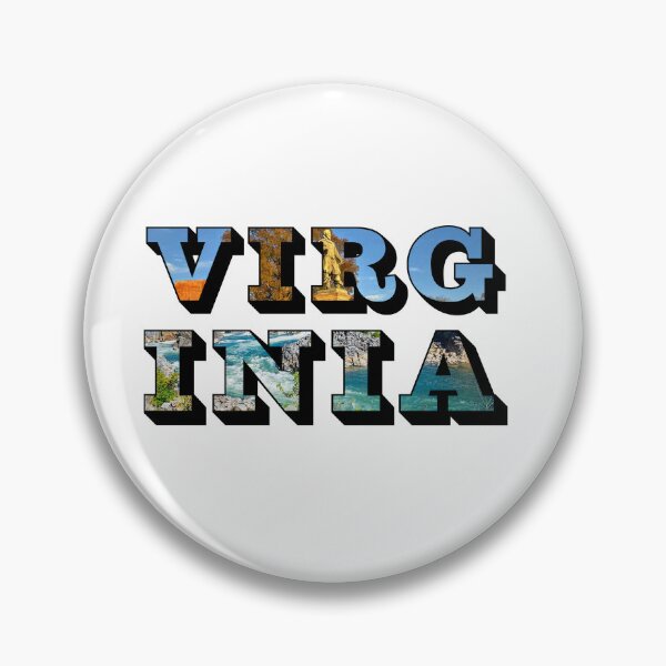 Item preview, Virginia w/ National Landmarks designed and sold by Pajamurai.