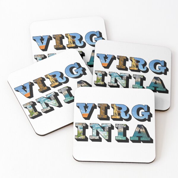 Item preview, Virginia w/ National Landmarks designed and sold by Pajamurai.