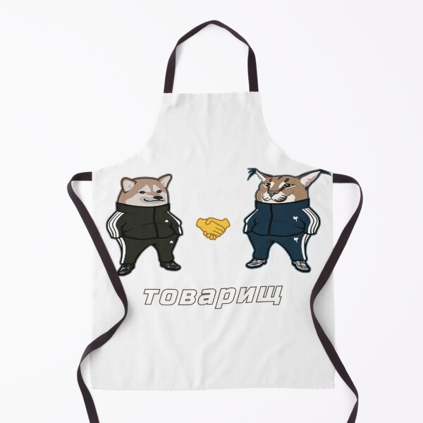 Item preview, Slav Cheebs Floppa Friendship (on white) designed and sold by Rzera-.