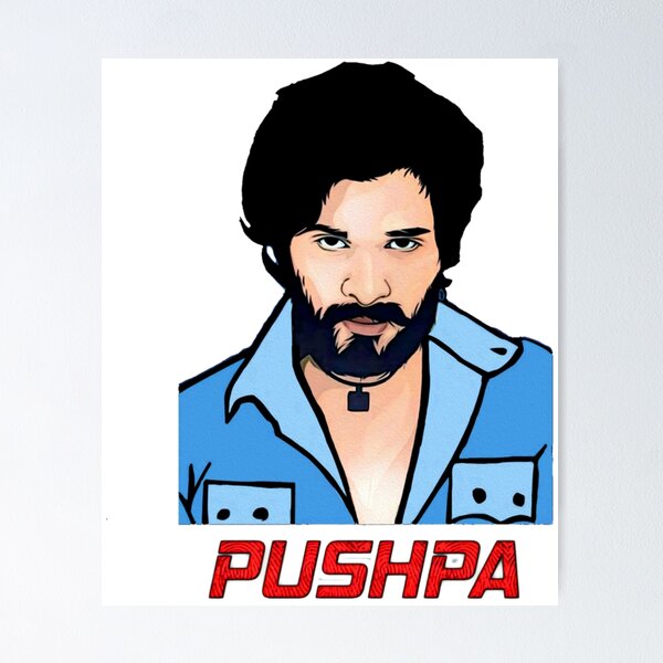 Item preview, Pushpa movie   designed and sold by PunjabSts.