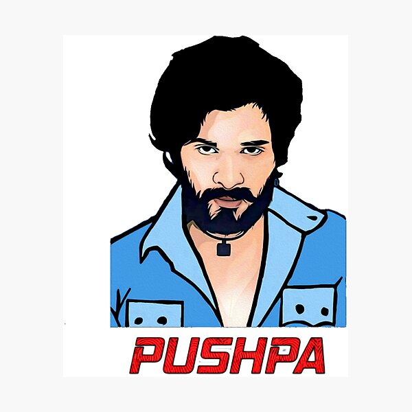 Item preview, Pushpa movie   designed and sold by PunjabSts.