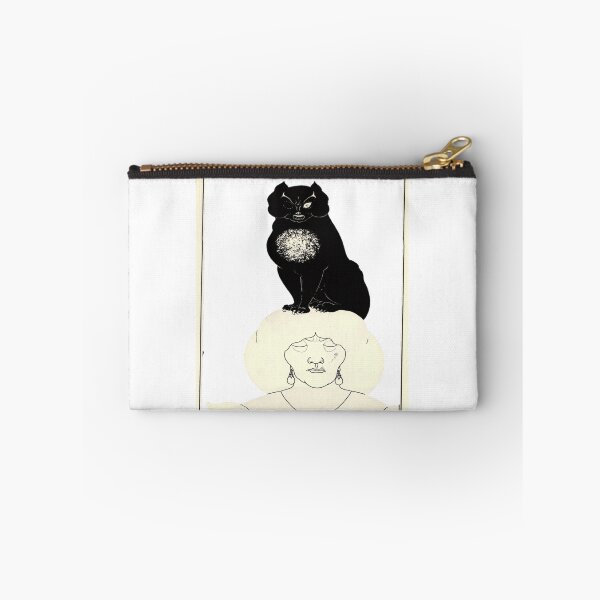 Item preview, Black japonais cat, old art  designed and sold by LuxeBuzz.