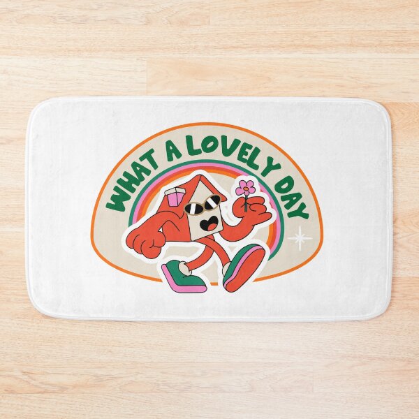 Item preview, What A Lovely Day, Funny Typography designed and sold by KimoStudio.