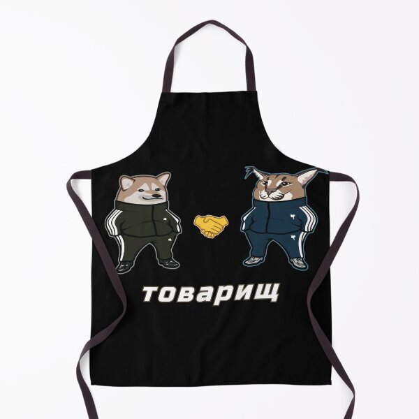 Item preview, Slav Cheebs Floppa Friendship (on black) designed and sold by Rzera-.