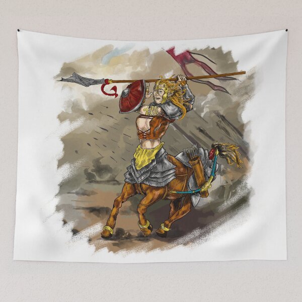 Item preview, Madisni The Centaur - Fantasy Character Art designed and sold by readyartz.