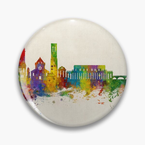 Item preview, Royal Leamington Spa England Skyline designed and sold by ArtPrints.