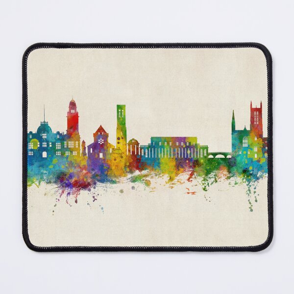 Item preview, Royal Leamington Spa England Skyline designed and sold by ArtPrints.