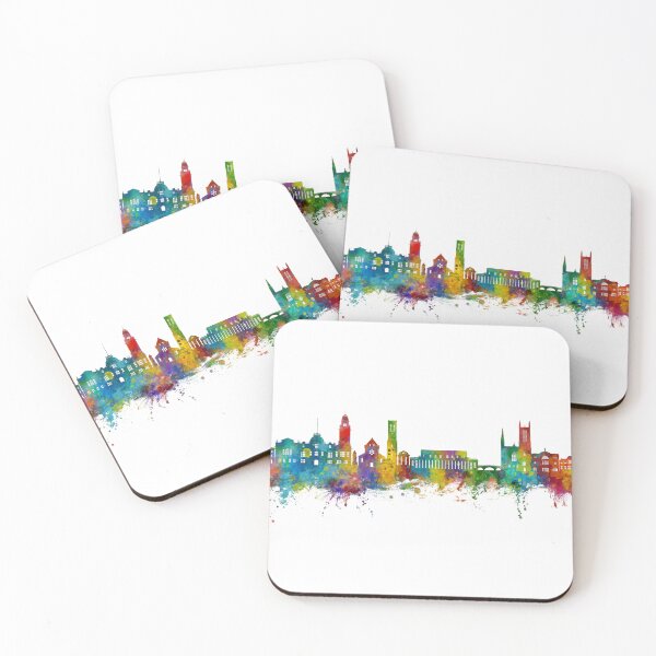 Item preview, Royal Leamington Spa England Skyline designed and sold by ArtPrints.