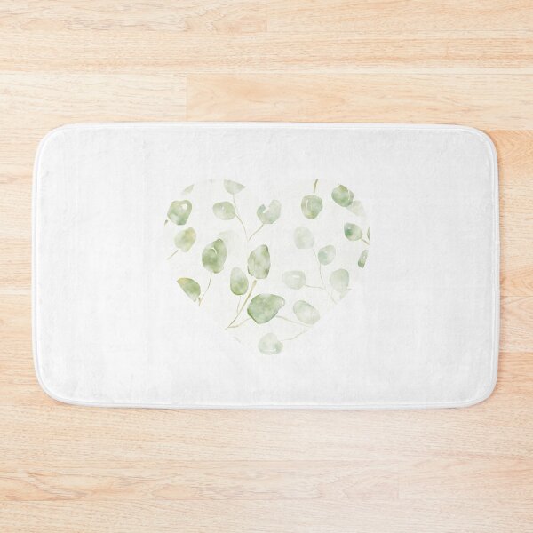 Item preview, Watercolor green leafes floral pattern designed and sold by see-the-fox.