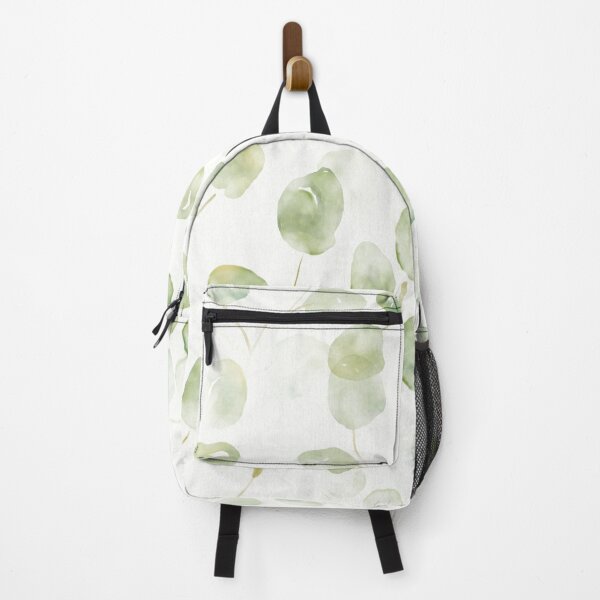 Item preview, Watercolor green leafes floral pattern designed and sold by see-the-fox.