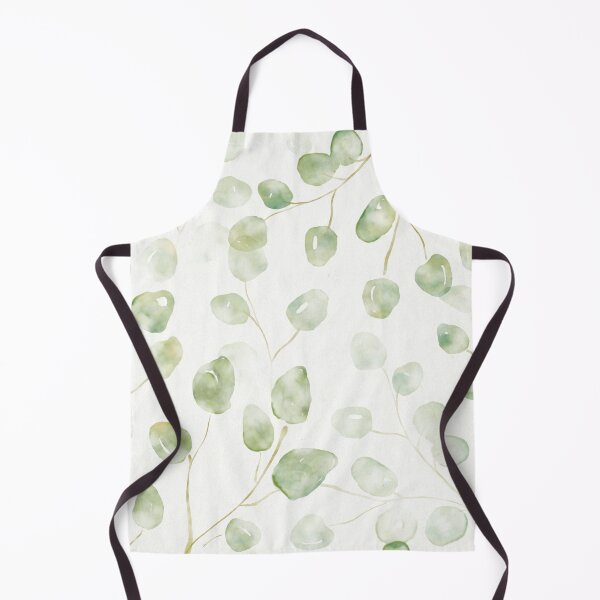 Item preview, Watercolor green leafes floral pattern designed and sold by see-the-fox.