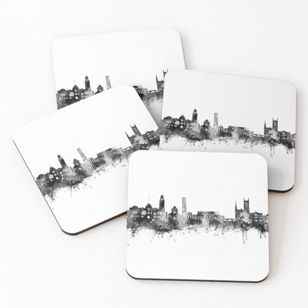Item preview, Royal Leamington Spa England Skyline designed and sold by ArtPrints.