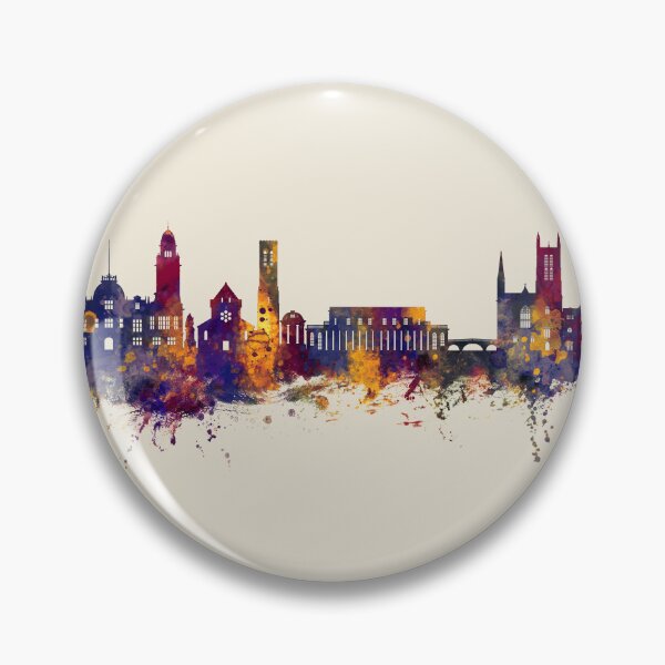 Item preview, Royal Leamington Spa England Skyline designed and sold by ArtPrints.
