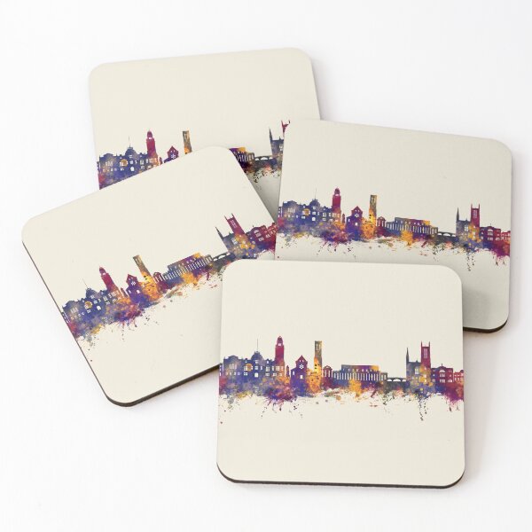 Item preview, Royal Leamington Spa England Skyline designed and sold by ArtPrints.