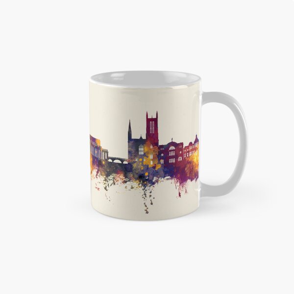 Artikelvorschau, Royal Leamington Spa England Skyline entworfen und verkauft von ArtPrints.