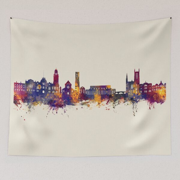 Item preview, Royal Leamington Spa England Skyline designed and sold by ArtPrints.