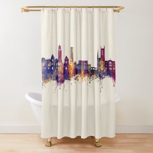 Item preview, Royal Leamington Spa England Skyline designed and sold by ArtPrints.