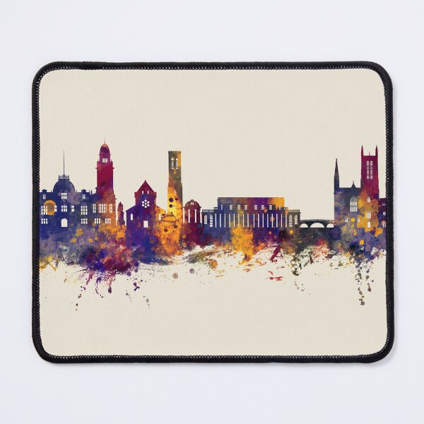 Item preview, Royal Leamington Spa England Skyline designed and sold by ArtPrints.