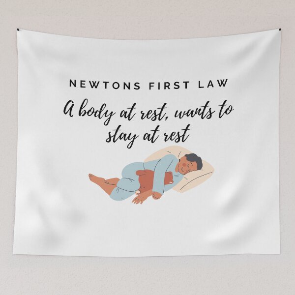 Item preview, newtons law of motion designed and sold by KANAK  VERMA.