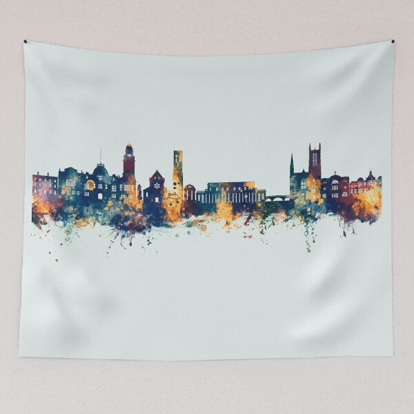 Item preview, Royal Leamington Spa England Skyline designed and sold by ArtPrints.