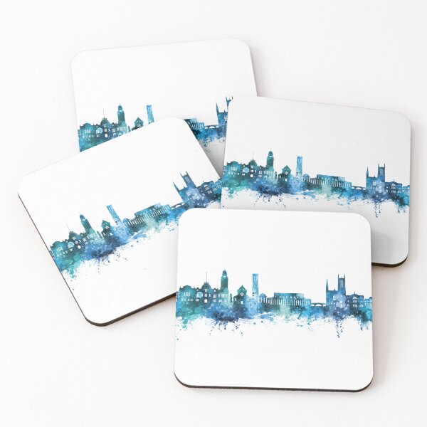 Item preview, Royal Leamington Spa England Skyline designed and sold by ArtPrints.