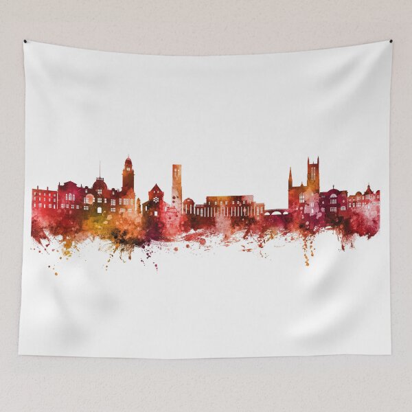Item preview, Royal Leamington Spa England Skyline designed and sold by ArtPrints.