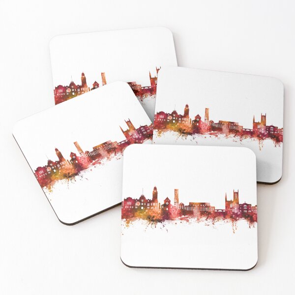 Item preview, Royal Leamington Spa England Skyline designed and sold by ArtPrints.