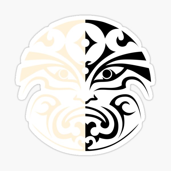 House of Black and White Sticker
