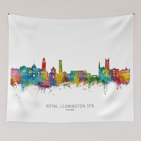 Item preview, Royal Leamington Spa England Skyline designed and sold by ArtPrints.