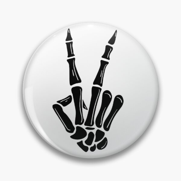 Item preview, Peace Skeleton Hand Sign designed and sold by BEyourself be.