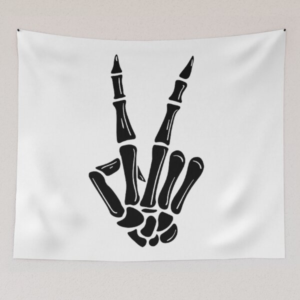Item preview, Peace Skeleton Hand Sign designed and sold by BEyourself be.