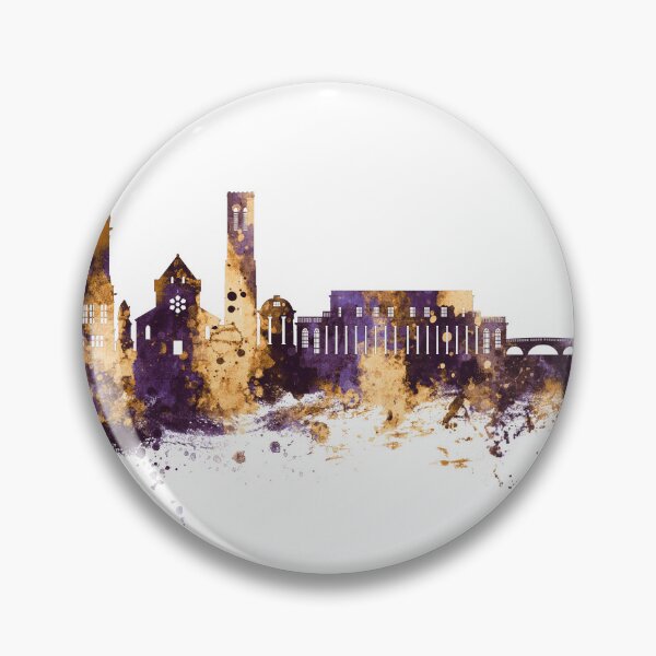 Item preview, Royal Leamington Spa England Skyline designed and sold by ArtPrints.