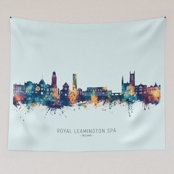 Item preview, Royal Leamington Spa England Skyline designed and sold by ArtPrints.
