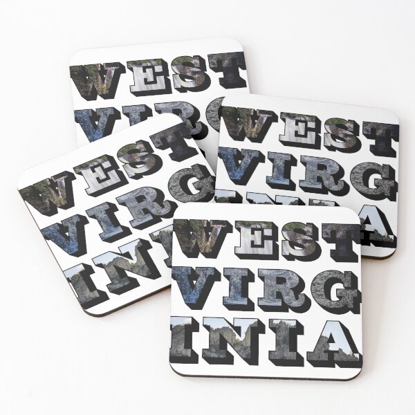 Item preview, West Virginia w/ Natural Landmarks designed and sold by Pajamurai.