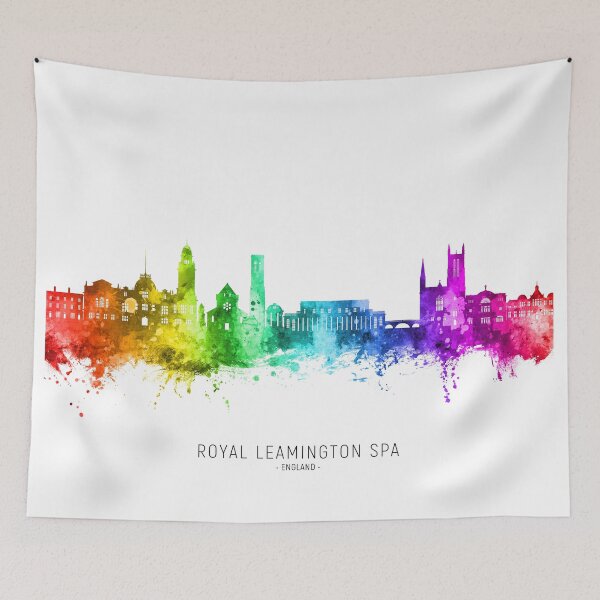 Item preview, Royal Leamington Spa England Skyline designed and sold by ArtPrints.